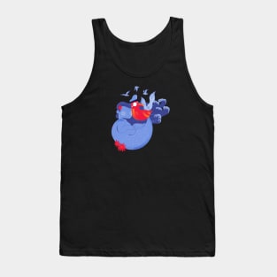 The Mermaid and The Bird Tank Top